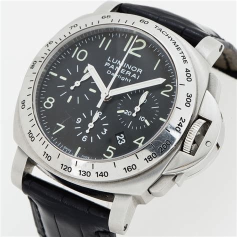 Genuine Panerai Luminor Daylight Chronograph.